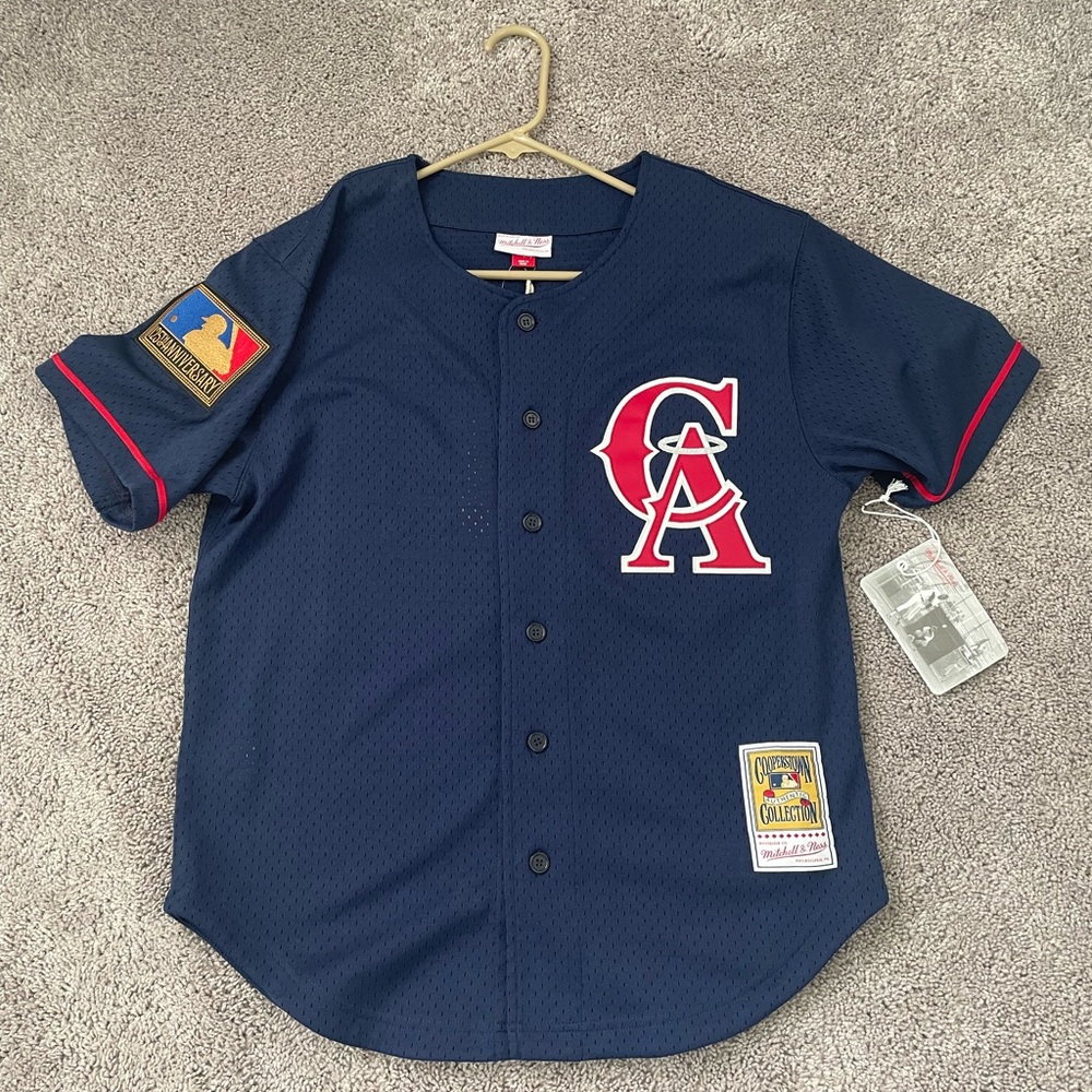 Mitchell & Ness Authentic Bo Jackson California Angels 1994 Jersey 40 Medium